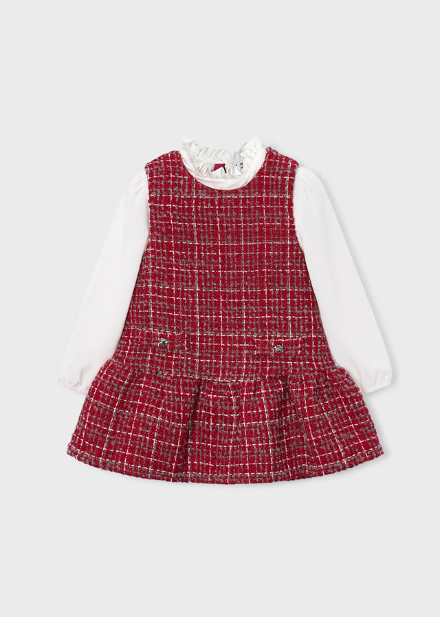 Vestido pichi niña Rojo – Mayoral, foto 1