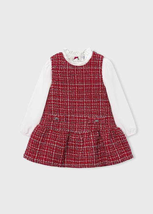 Vestido pichi niña Rojo – Mayoral, foto 1