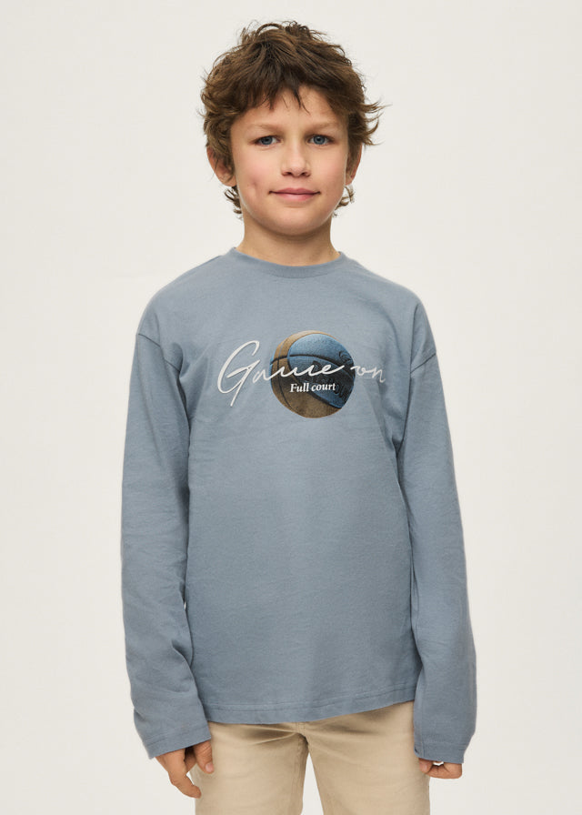 Camiseta letras chico