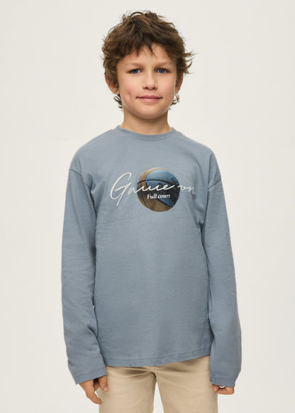 Camiseta letras chico