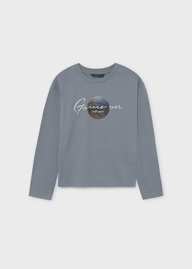 Camiseta letras chico