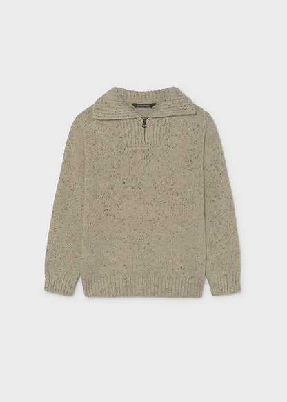 Jersey cuello cremallera chico