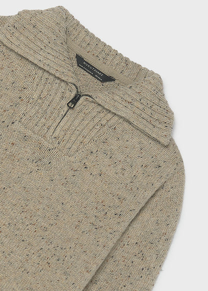 Jersey cuello cremallera chico