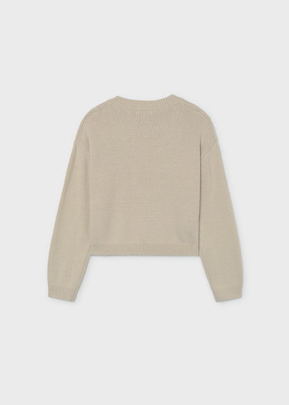 Jersey intarsia flores chica