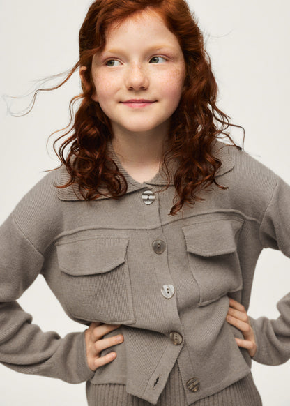 Chaqueta tricot chica