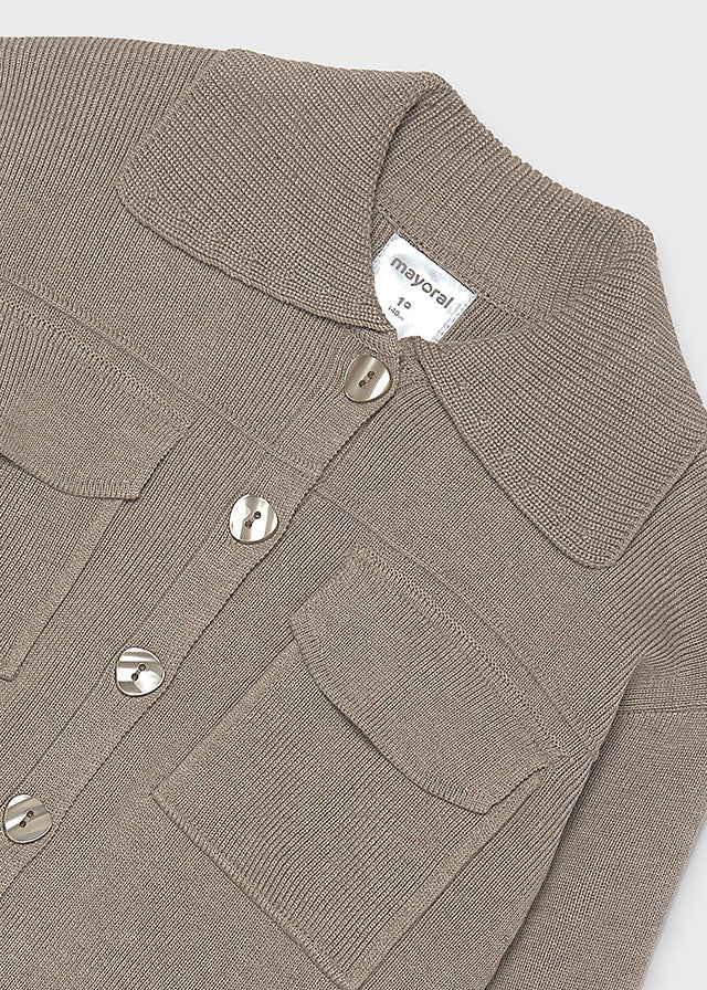 Chaqueta tricot chica