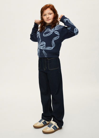 Pantalón relaxed fit chica