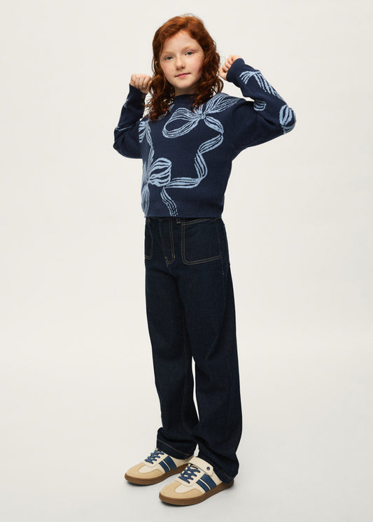 Pantalón relaxed fit chica
