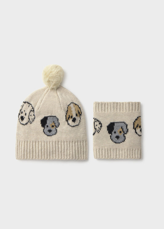 Conjunto gorro y bufanda cerrada bebé Cereal – Mayoral, foto 1
