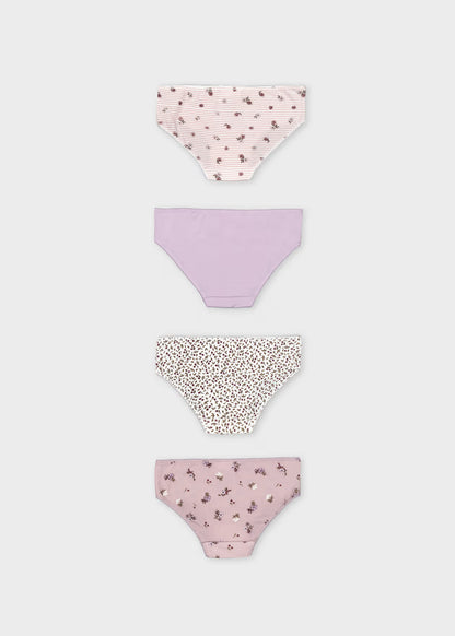 Set 4 braguitas niña