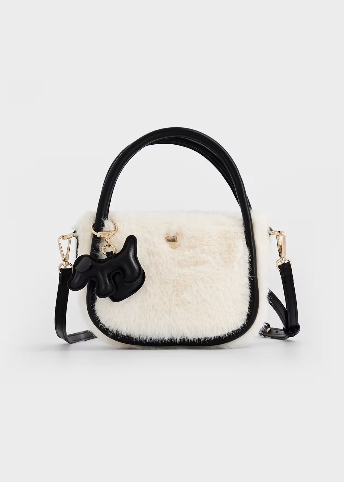 Bolso pelo niña Soja negro – Mayoral, foto 1