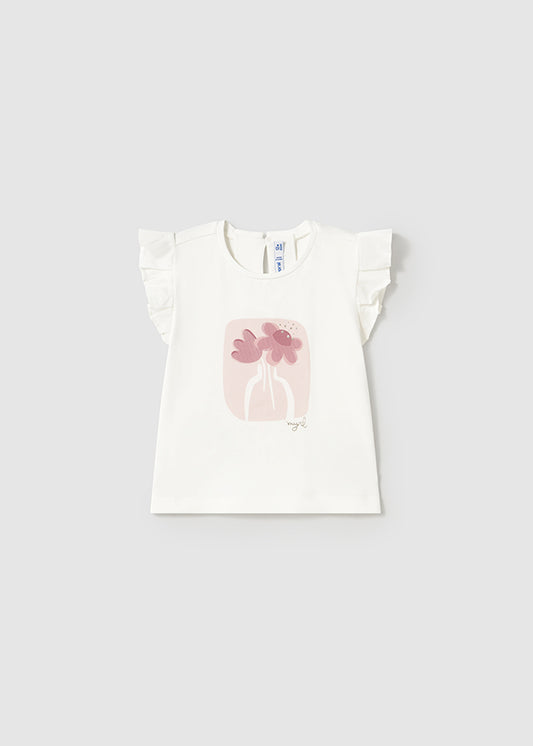 Camiseta m/c vestir bebé niña