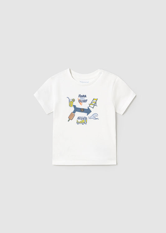 Camiseta m/c play surf bebé niño