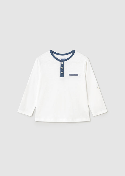 Camiseta m/l vestir bebé niño