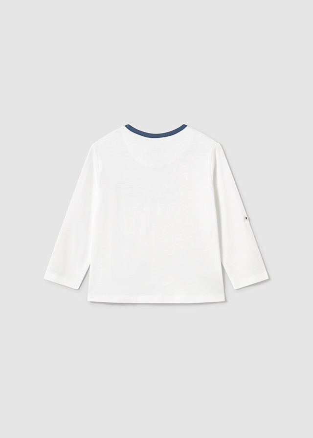 Camiseta m/l vestir bebé niño