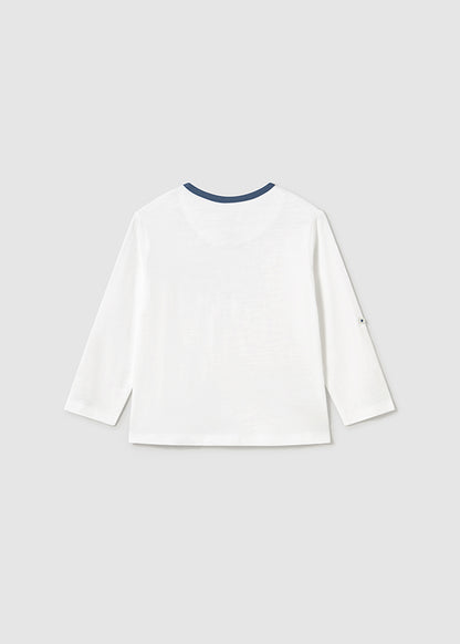 Camiseta m/l vestir bebé niño