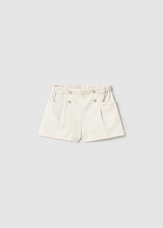 Pantalón corto estructura