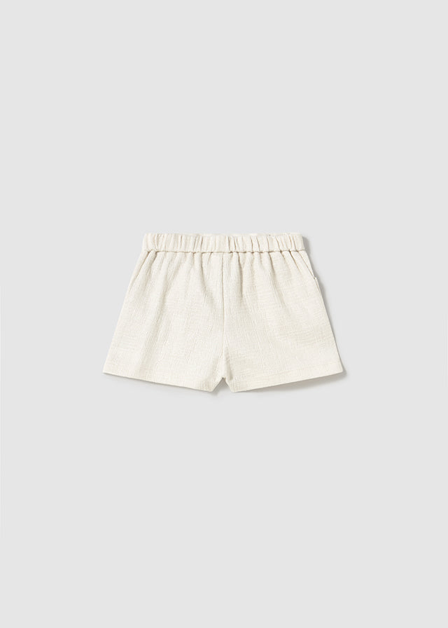 Pantalón corto estructura
