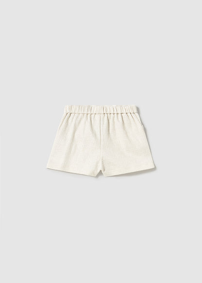 Pantalón corto estructura