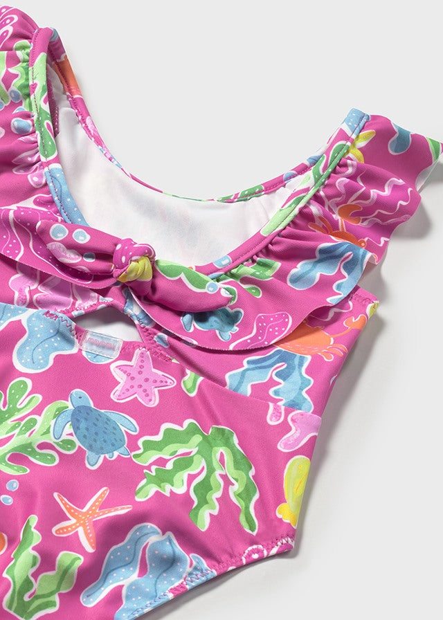 Bañador estampado bebé niña