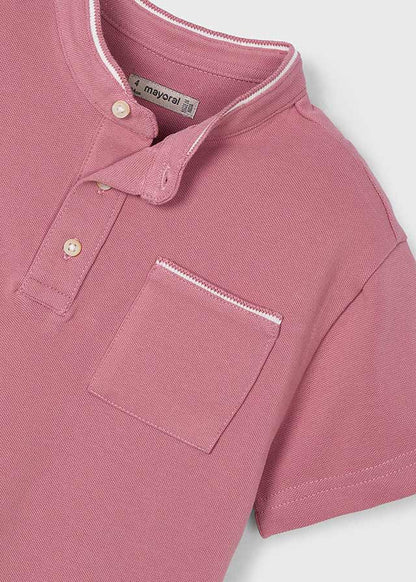 Polo m/c cuello mao niño