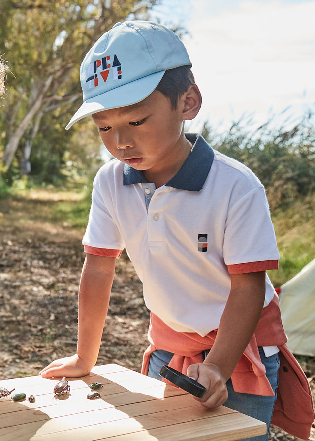 Polo m/c print niño