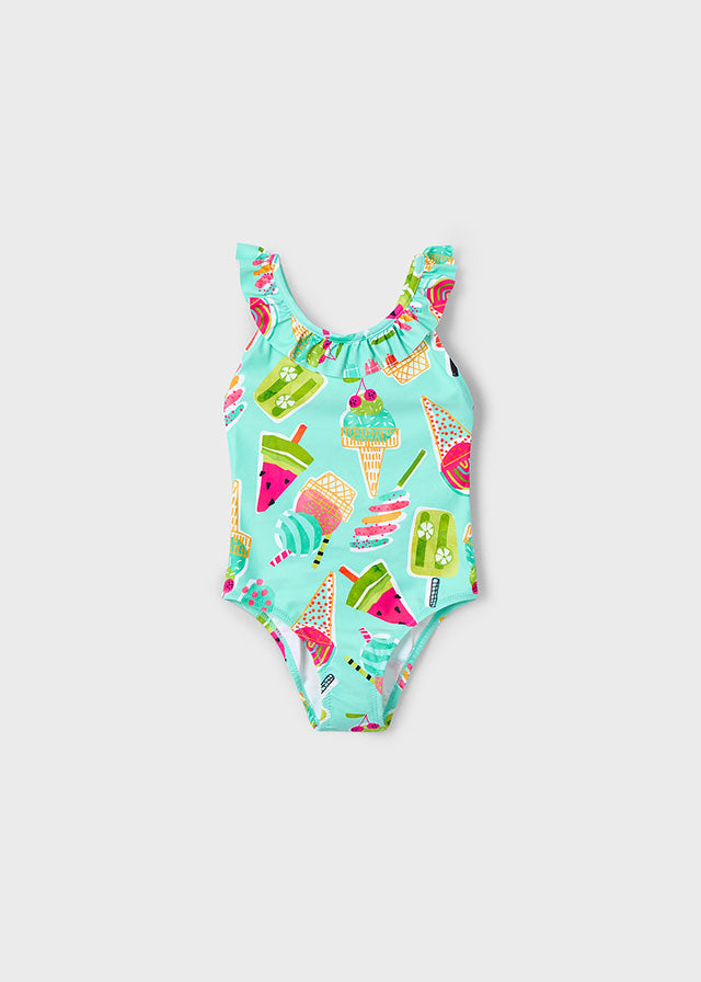 Bañador estampado niña