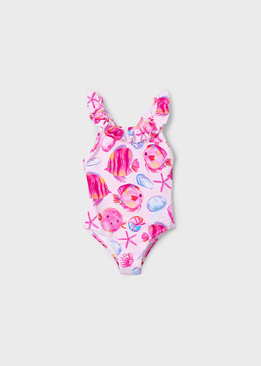 Bañador estampado niña