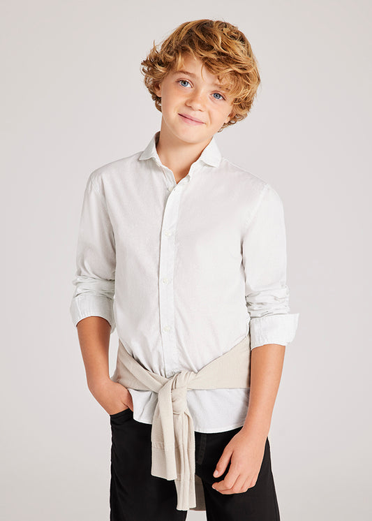 Camisa m/l vestir chico