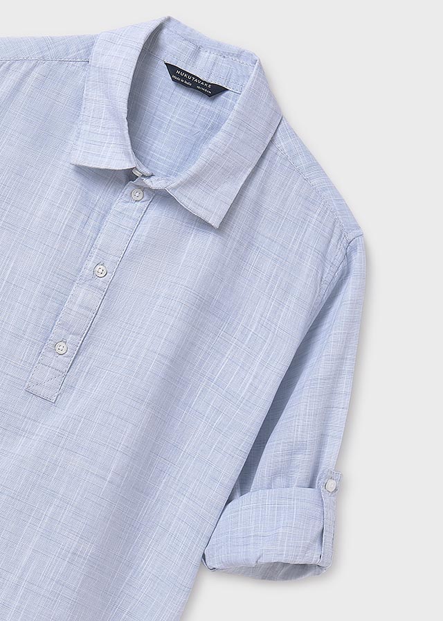 Camisa m/l polera chico