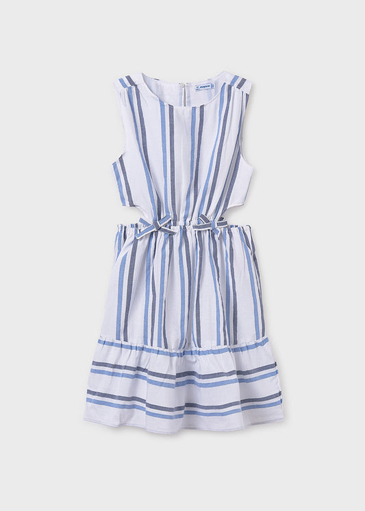 Vestido rayas chica