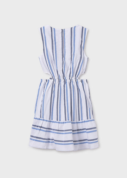 Vestido rayas chica