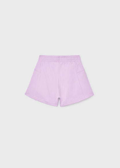 Pantalón corto de chándal básico chica