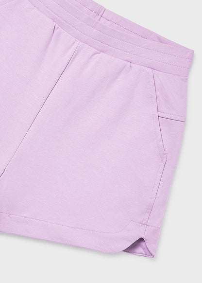 Pantalón corto de chándal básico chica