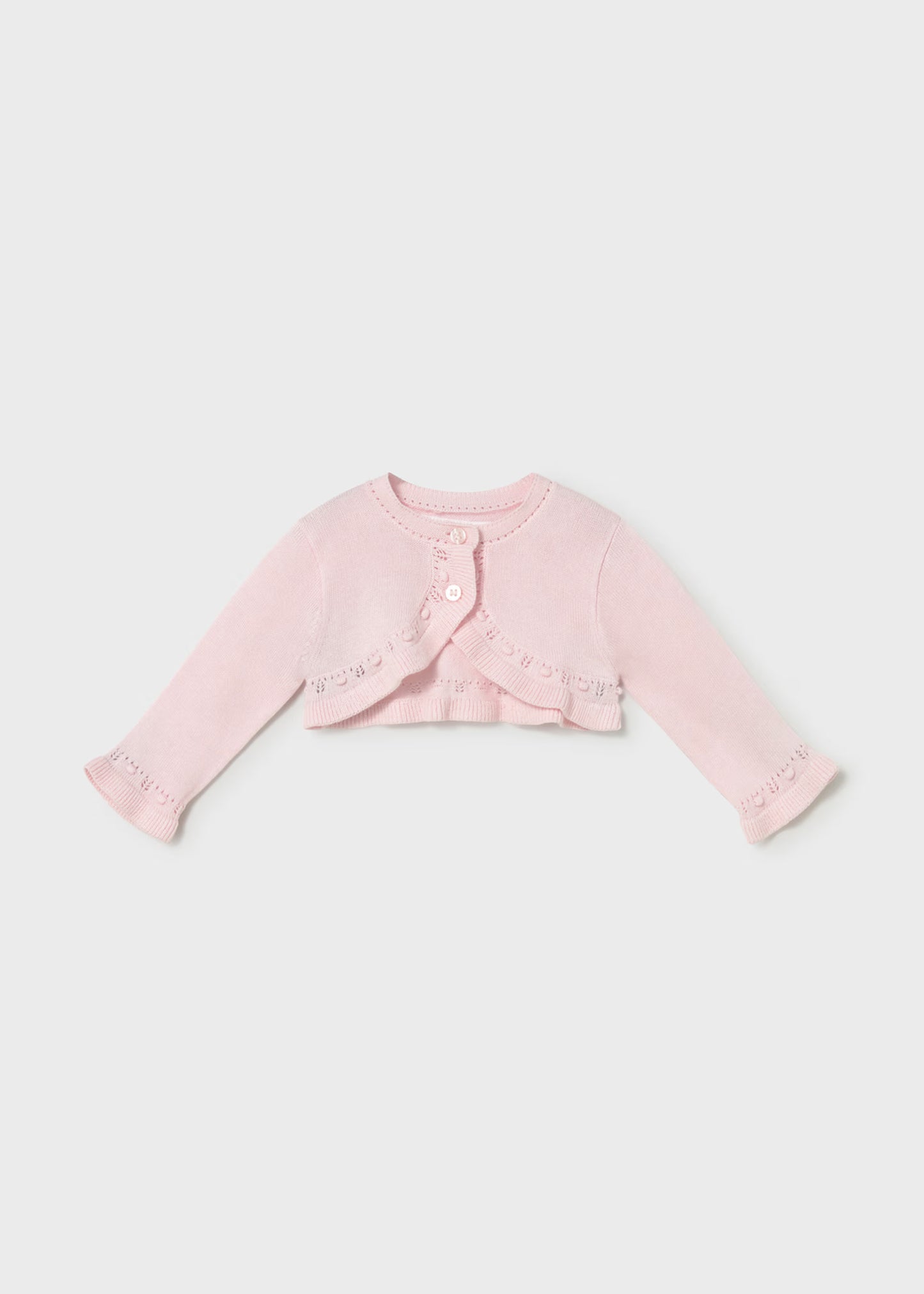 Rebeca tricot básica recién nacida