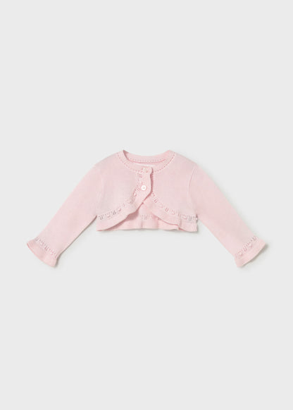 Rebeca tricot básica recién nacida