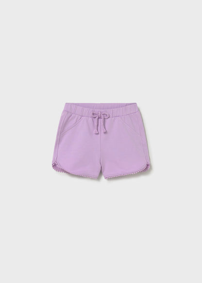 Pantalón corto básico de chándal bebé