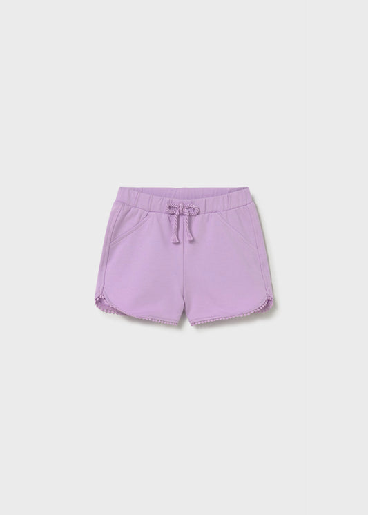 Pantalón corto básico de chándal bebé