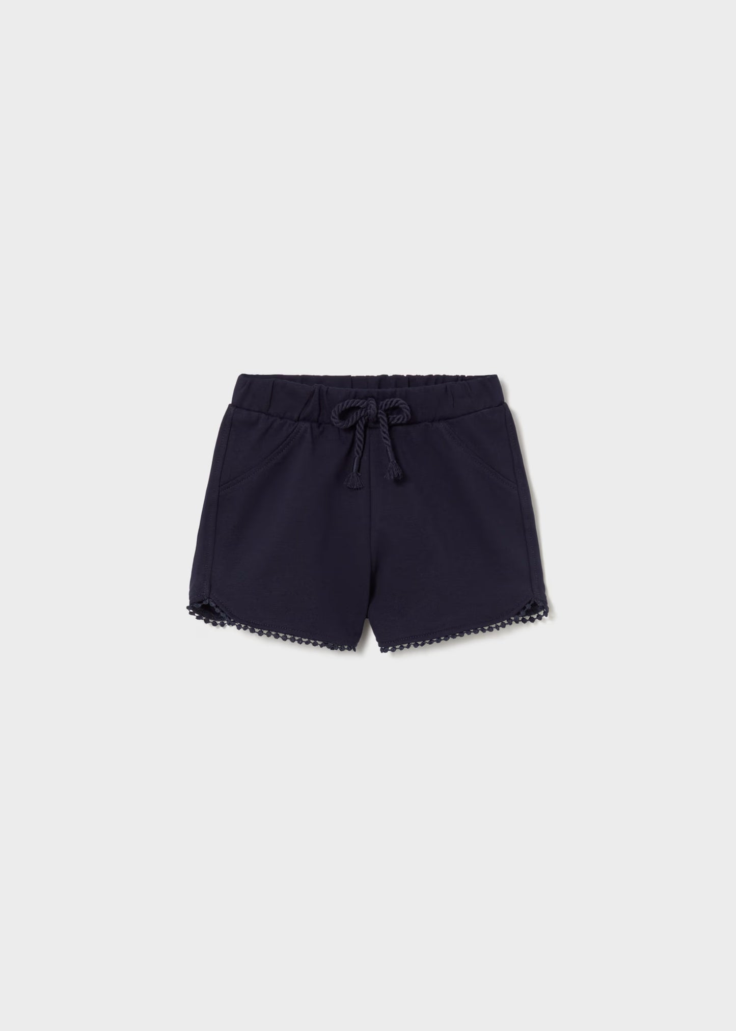 Pantalón corto básico de chándal bebé