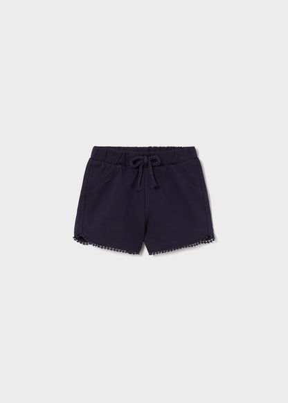 Pantalón corto básico de chándal bebé