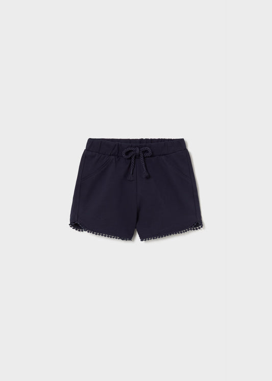 Pantalón corto básico de chándal bebé