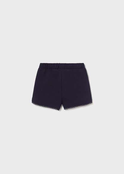 Pantalón corto básico de chándal bebé