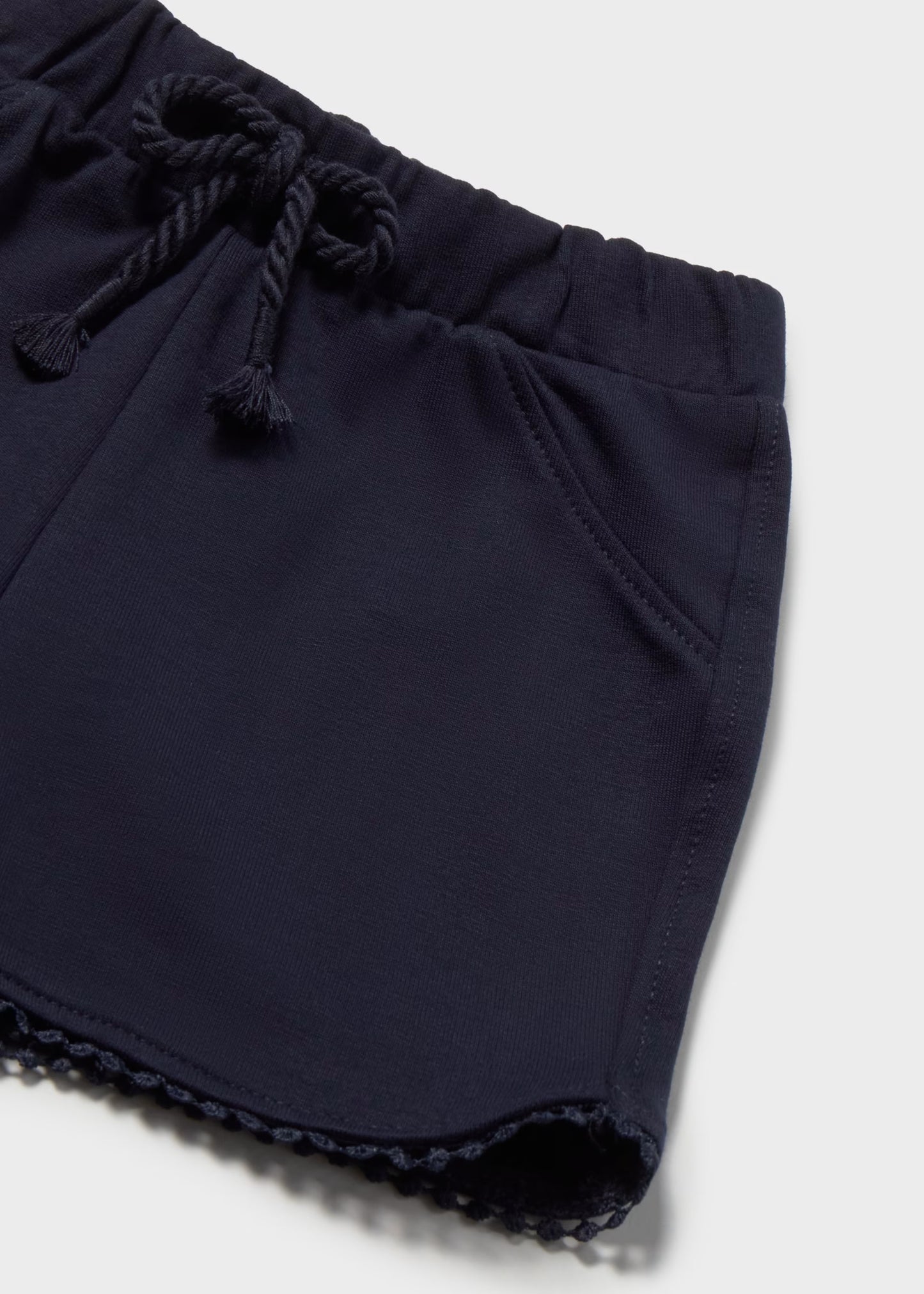 Pantalón corto básico de chándal bebé