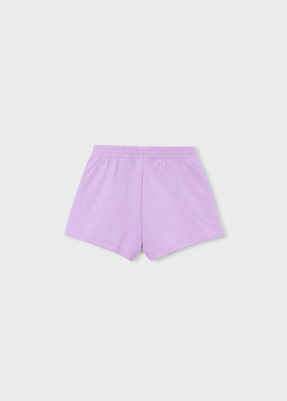 Pantalón corto de chándal básico niña
