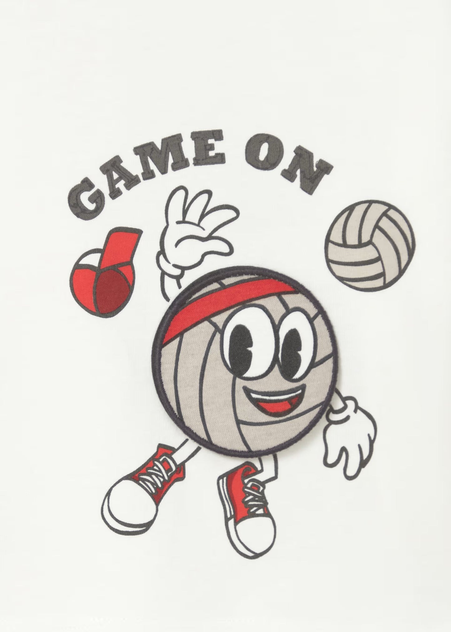 Camiseta interactiva volleyball bebé