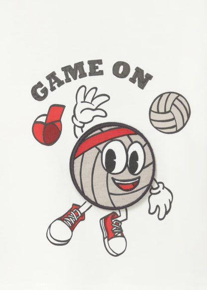 Camiseta interactiva volleyball bebé