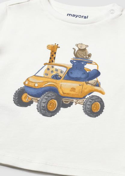 Camiseta vehículo bebé