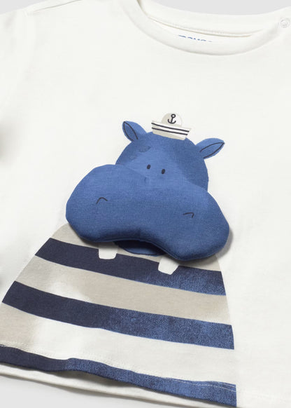 Camiseta aplique bebé