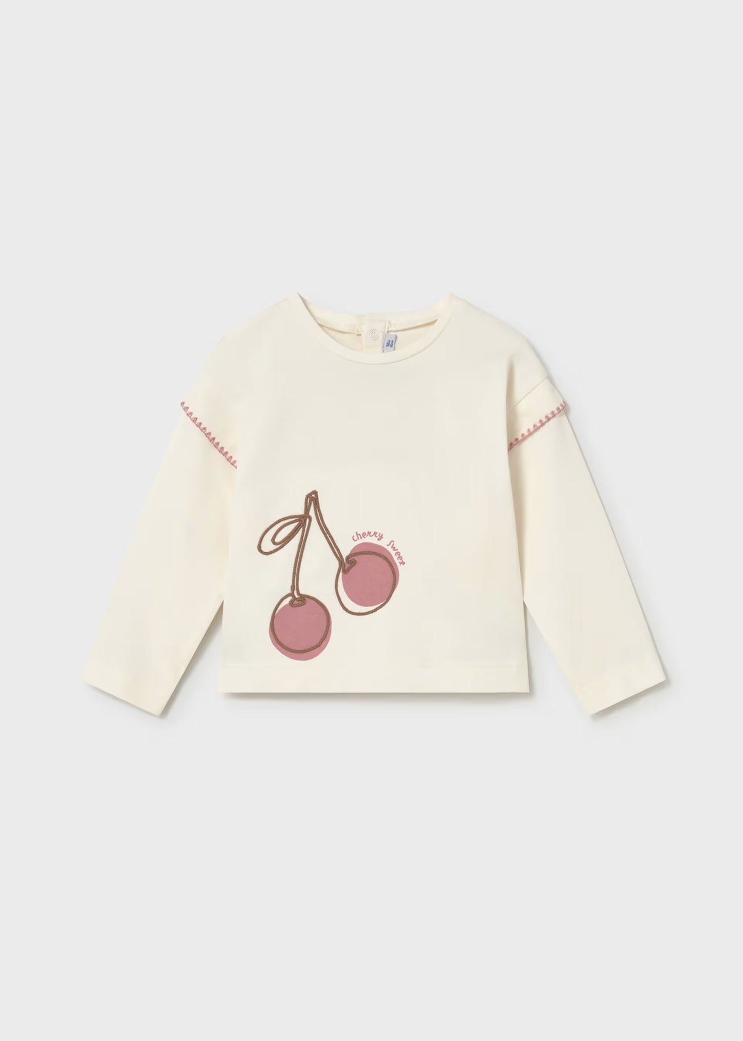 Camiseta de manga larga bebé