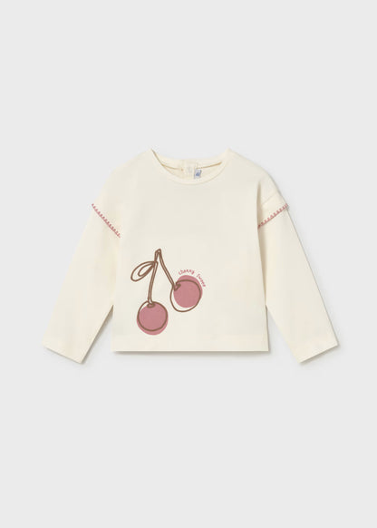 Camiseta de manga larga bebé